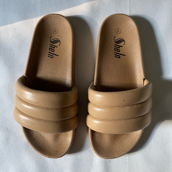 Shein Nude Sandals Seychelles Dupes 8 Tan - Picture 1 of 5